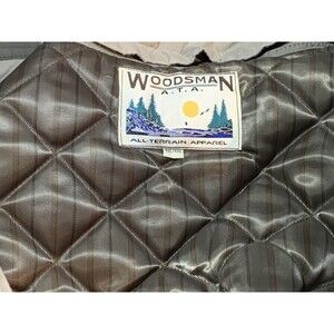 Woodsman All Terrain Apparel Tan Removable Liner Full Zip Winter Field Coat XXL